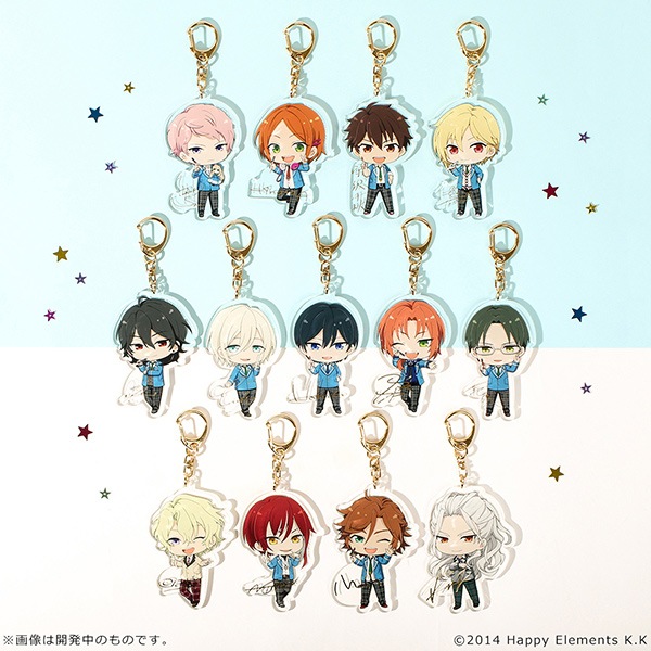 と*ぴ様 あんスタ＆太鼓の達人コラボ 鉄虎 アクリルキーホルダー ぺんてるi+(アイプラス)×あんさんぶるスターズ！ コラボ記念