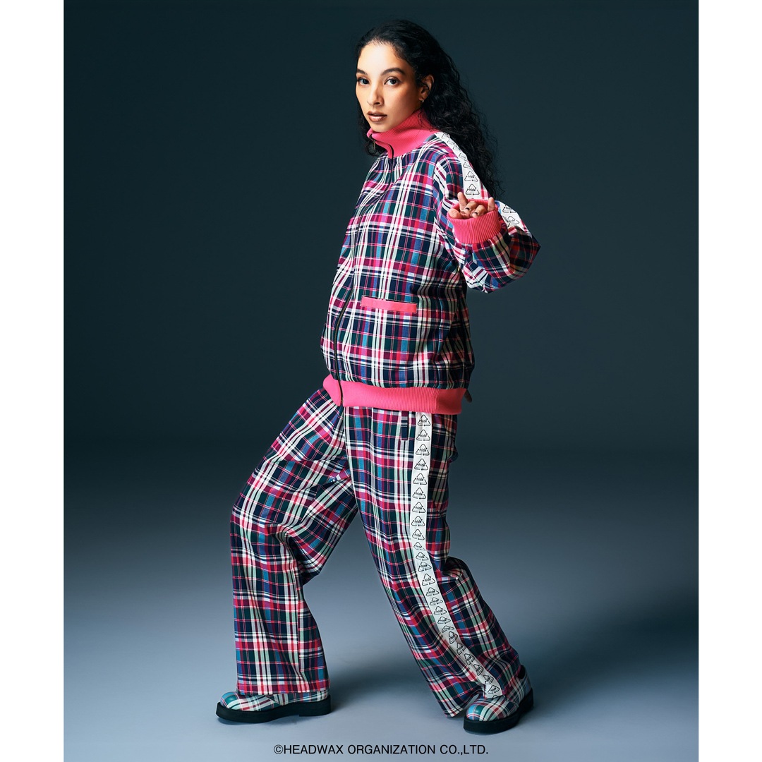 hide �� glamb hide Check Track Jacket