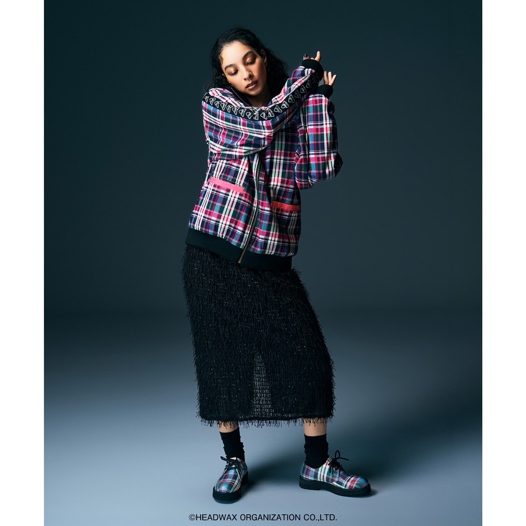 hide �� glamb hide Check Track Jacket