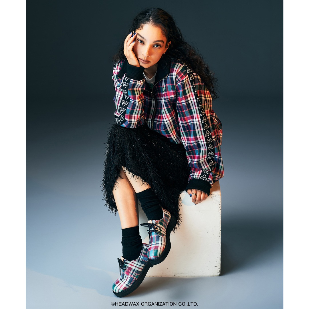 hide �� glamb hide Check Track Jacket