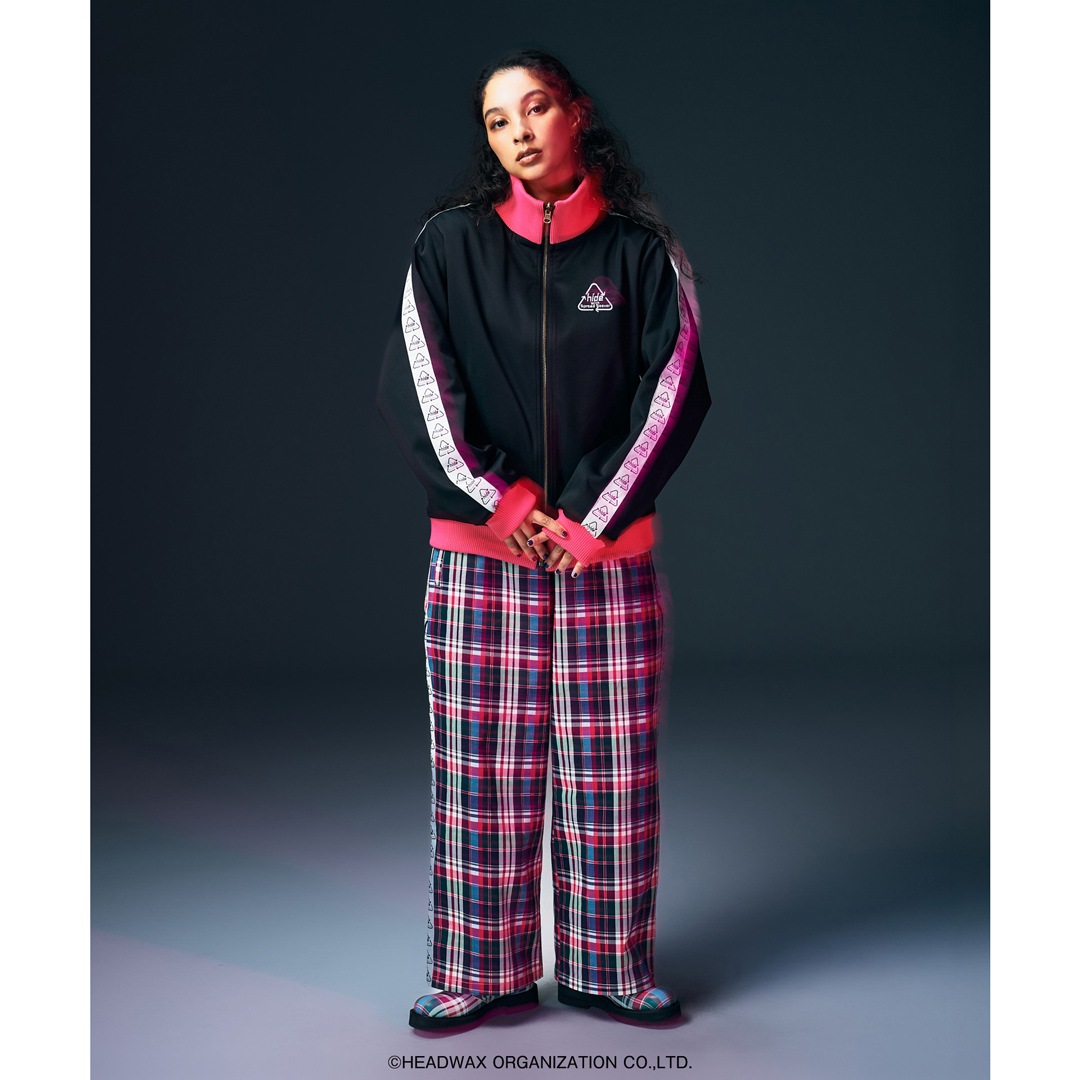 hide �� glamb hide Check Track Jacket