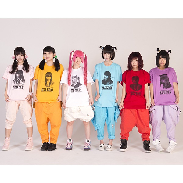 ゆるめるモ！×bedsidedrama 肖像画Tシャツ（ソロ）【販売終了】 | 特集