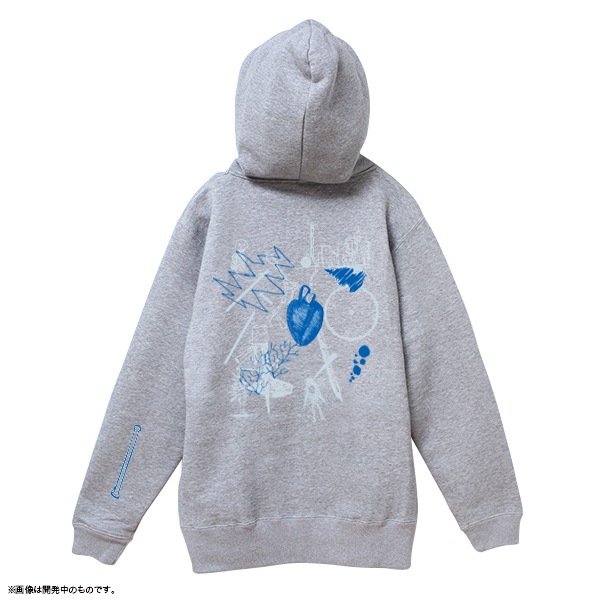 コドモ発射プロジェクト ジップアップパーカー（アダルトサイズ