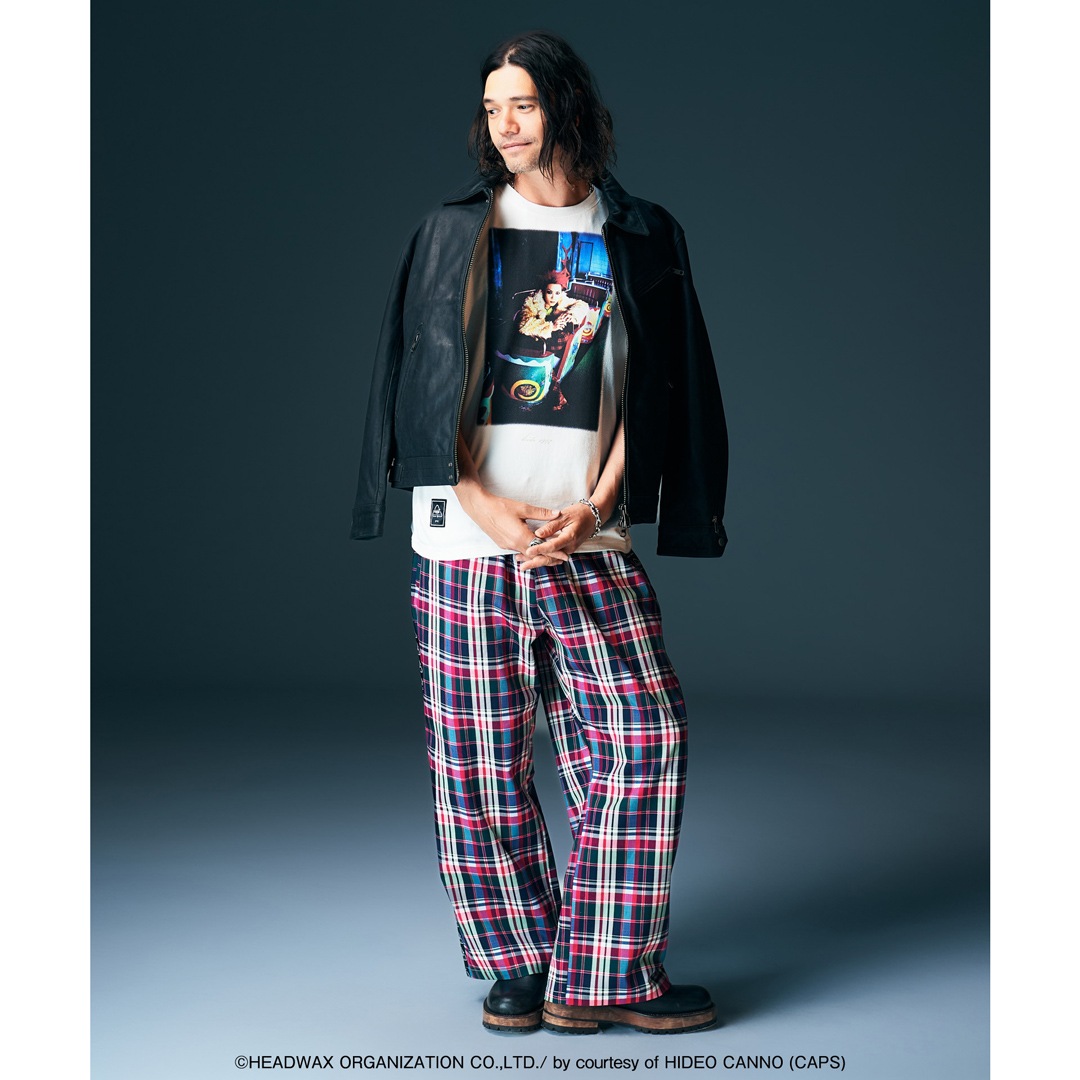 hide × glamb hide Check Track Pants | 特集から探す,hide × glamb