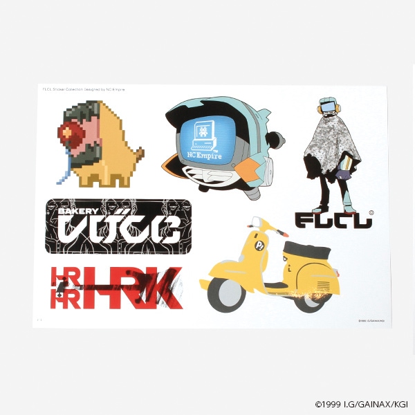 フリクリ ステッカーセット（NC帝國）【販売終了】 | 特集から探す