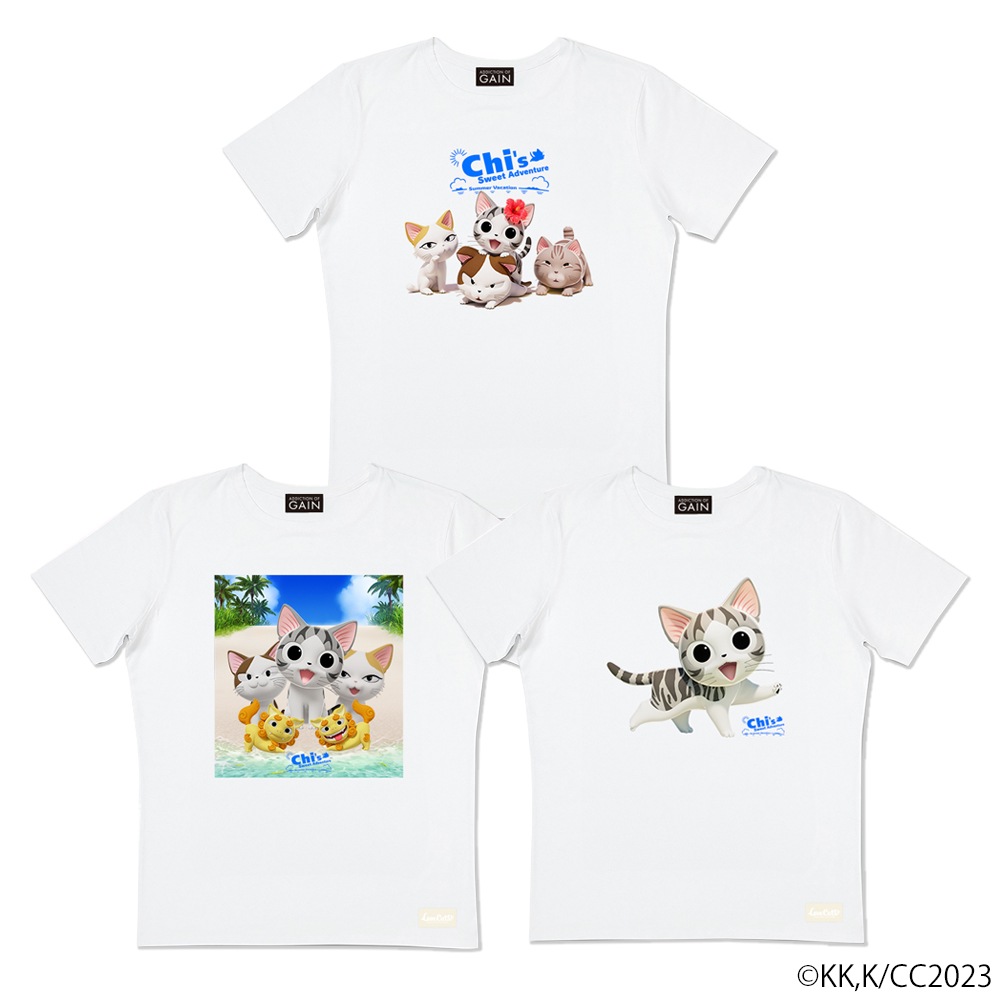 LOVE CATS!! こねこのチー ポンポンらー夏休み Tshirt | 特集