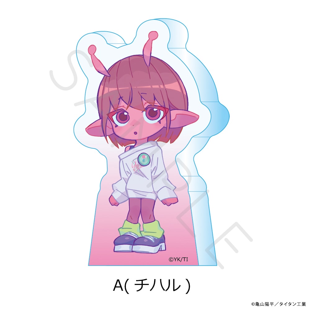 御*魔様 ミルキーホームズ 当選 特典 アニメ 限定 レア グッズ アニメ「銀河特急 ミルキー☆サブウェイ」 アクリルミニブロック