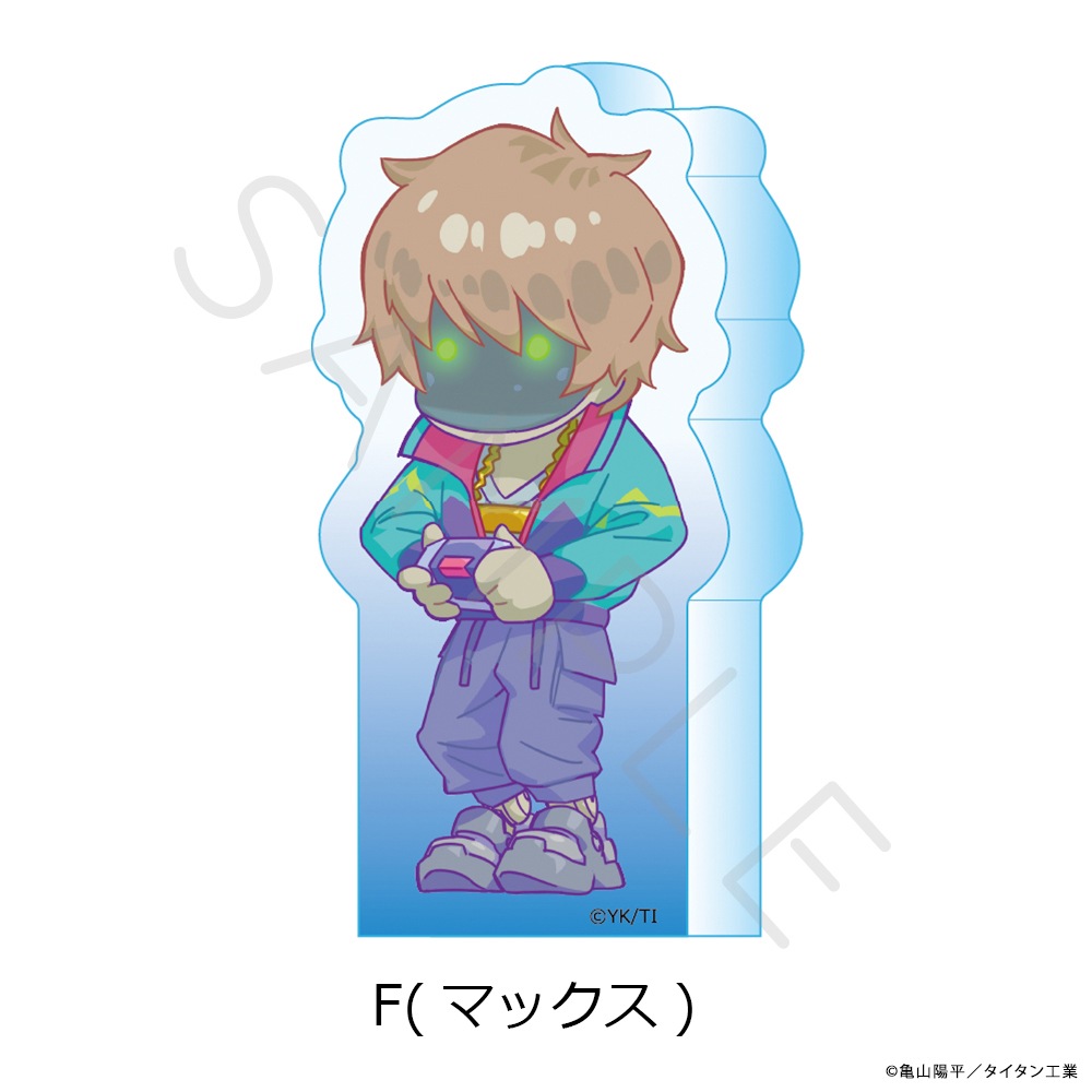 アニメ「銀河特急 ミルキー☆サブウェイ」 アクリルミニブロック