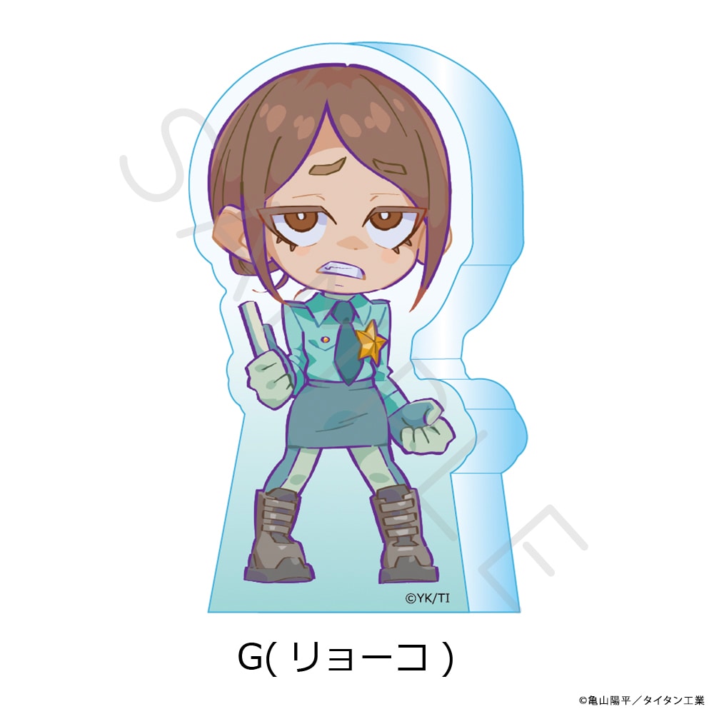 アニメ「銀河特急 ミルキー☆サブウェイ」 アクリルミニブロック