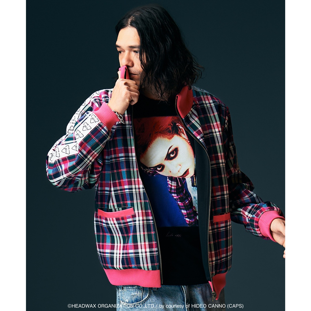 hide �� glamb hide Check Suit T-Shirt