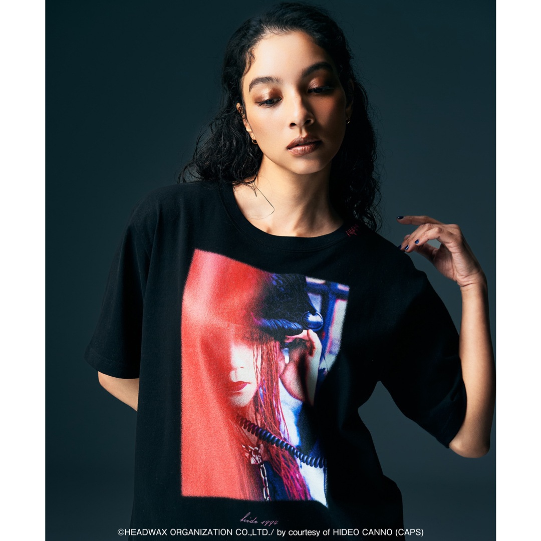 hide �� glamb hide Red Gradation T-Shirt