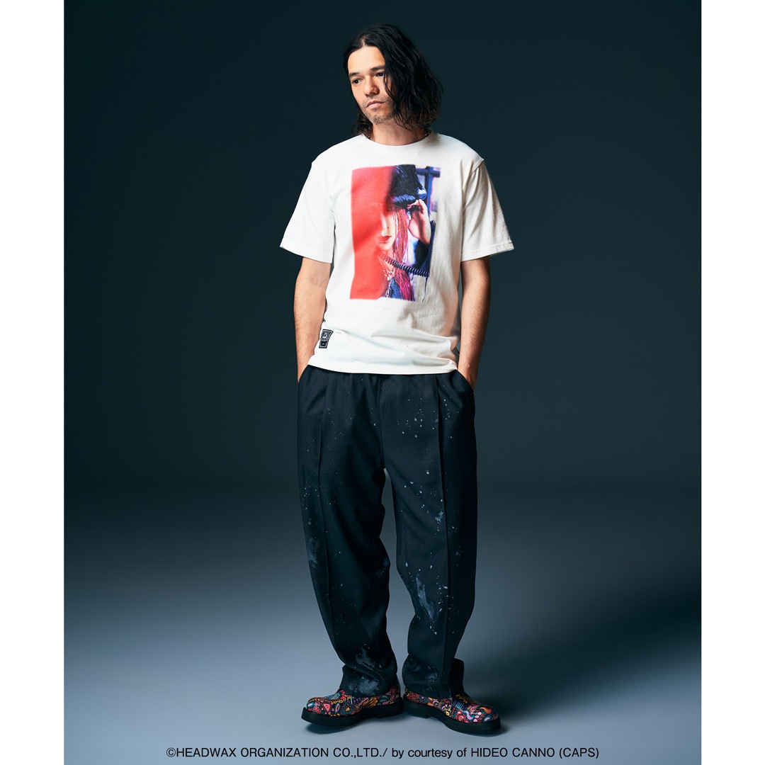 hide �� glamb hide Red Gradation T-Shirt