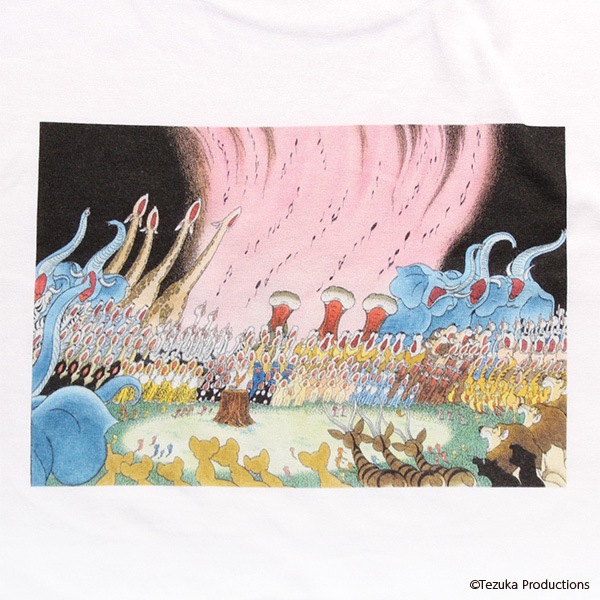 TEZUKA ONGAKU CLOTHES TEE ジャングル大帝【販売終了】 | 特集