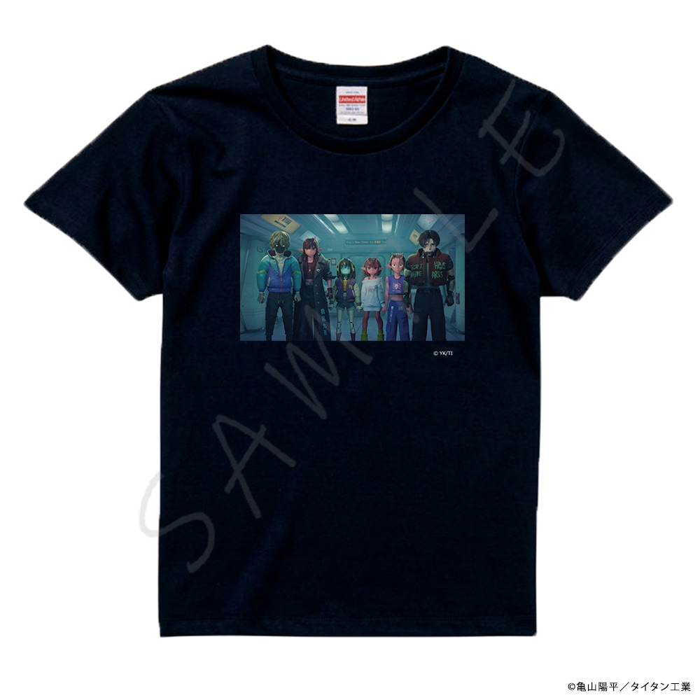 銀河特急ミルキー☆サブウェイ ちはる マキナ シャツ セット 銀河特急 ミルキー☆サブウェイ」チハル、マキナたちをポップに