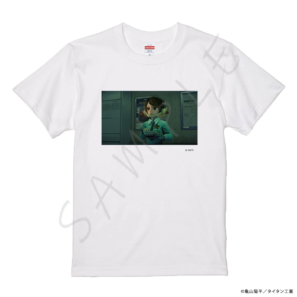 銀河特急 ミルキー☆サブウェイ　チハル　Tシャツ　L アニメ「銀河特急 ミルキー☆サブウェイ」 TシャツA（チハル