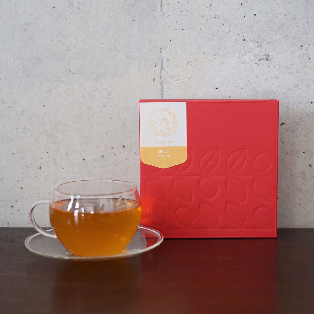 なつめのお茶 「ジンジャー/生姜」10個入り　なつめと生姜のお茶