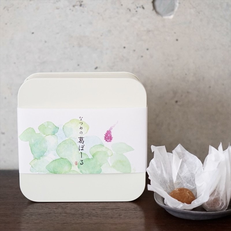 国産なつめの葛ぼーる缶 （福井県産なつめと奈良吉野本葛使用の焼き菓子）小麦、卵、乳不使用 
