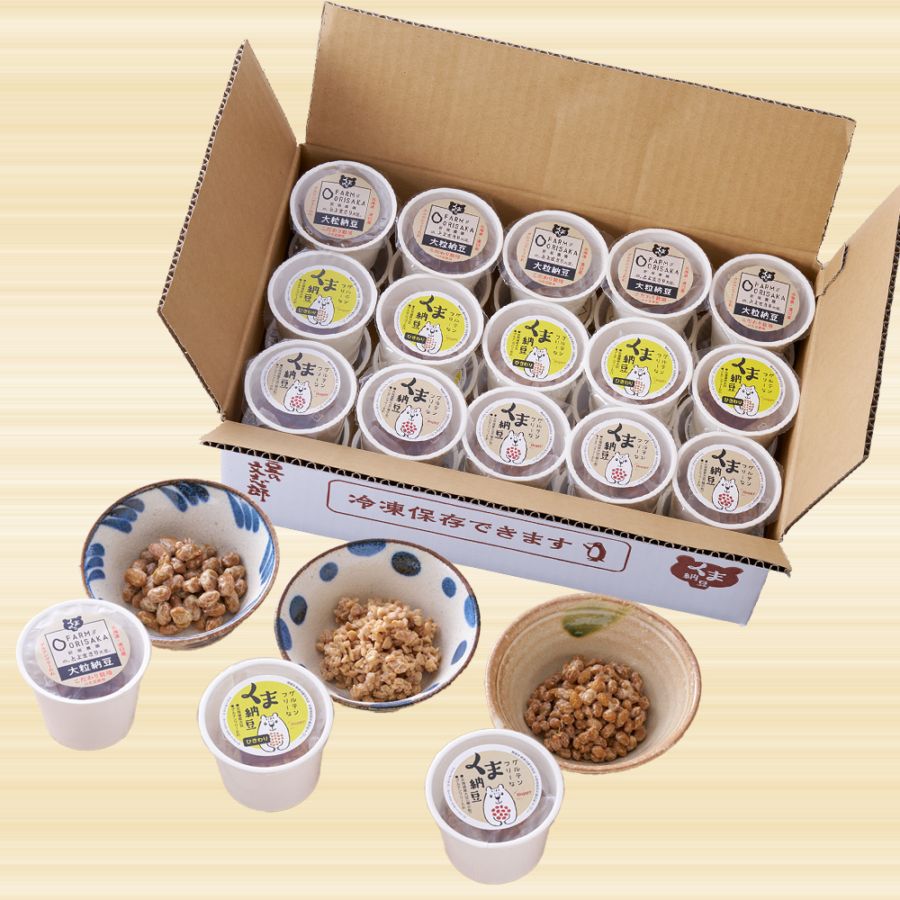 【グルテンフリーな納豆3種Ｘ10個セット】