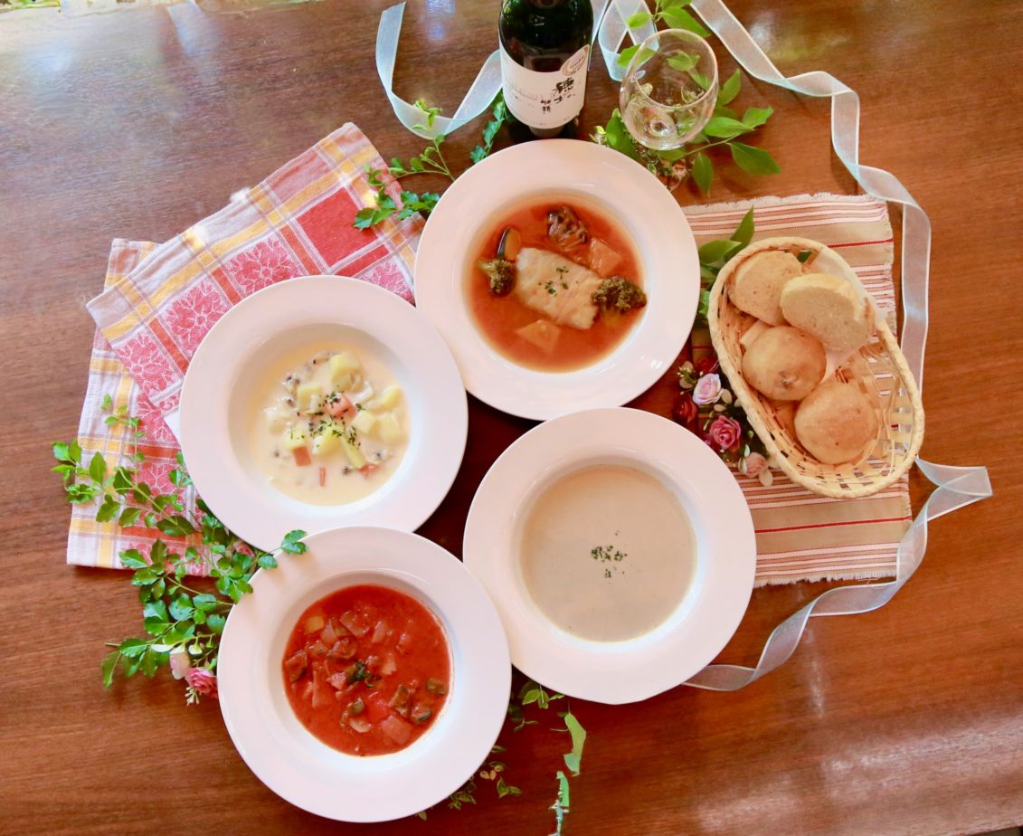 栄養満点の無添加洋風スープセット（４食入り）