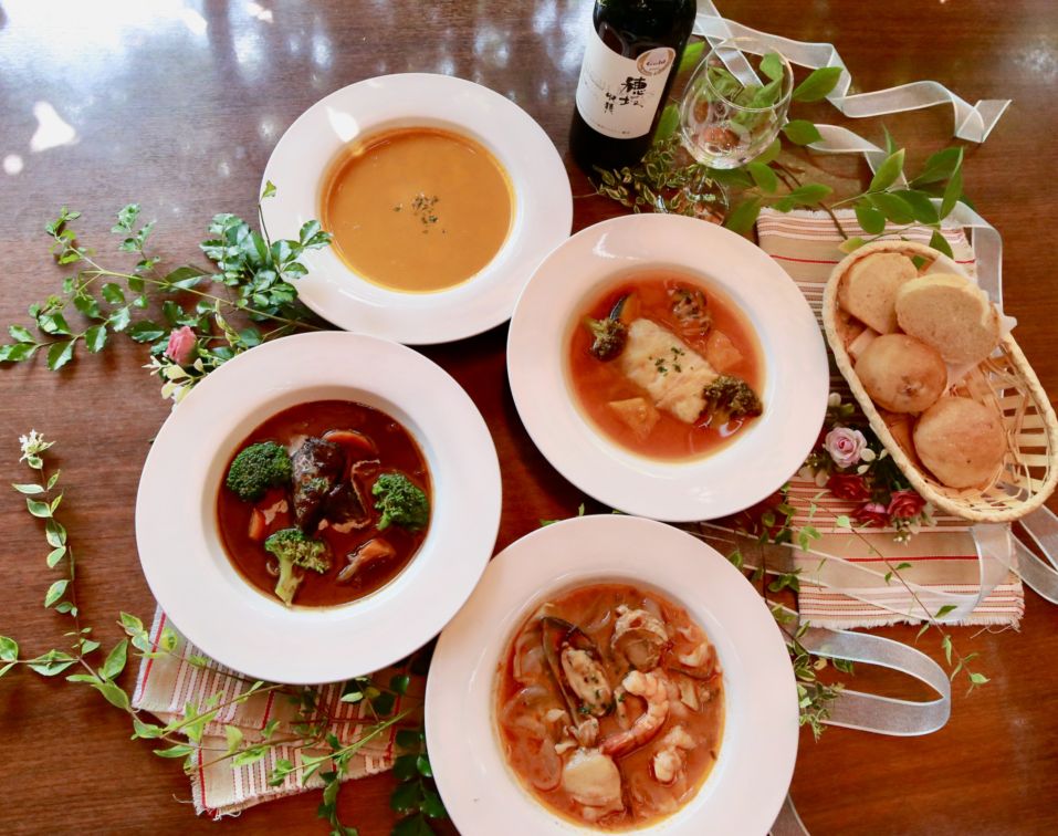 無添加の贅沢食べるスープセット(４食入り）