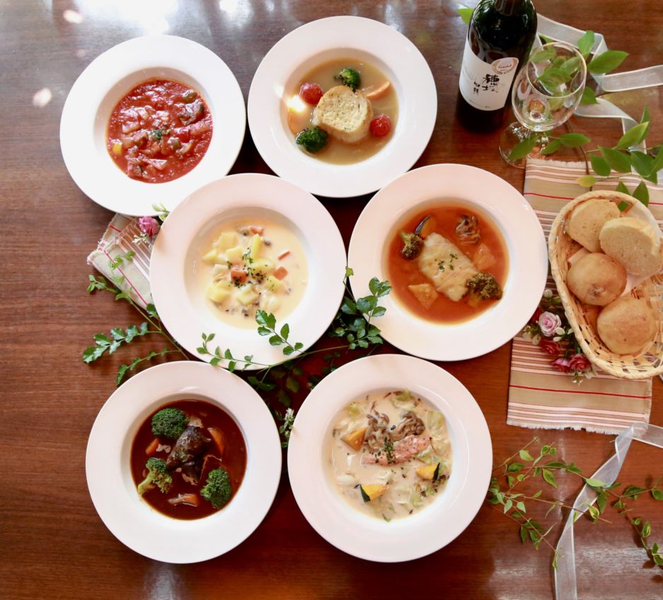 無添加のこだわり洋風食べるスープセット(６食入り）