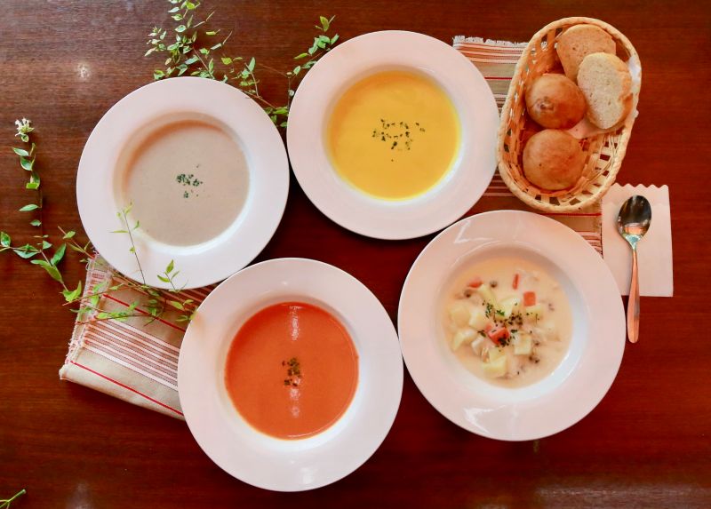 【お中元】どんな方でも食べやすい自家製無添加スープセット（4食入り）