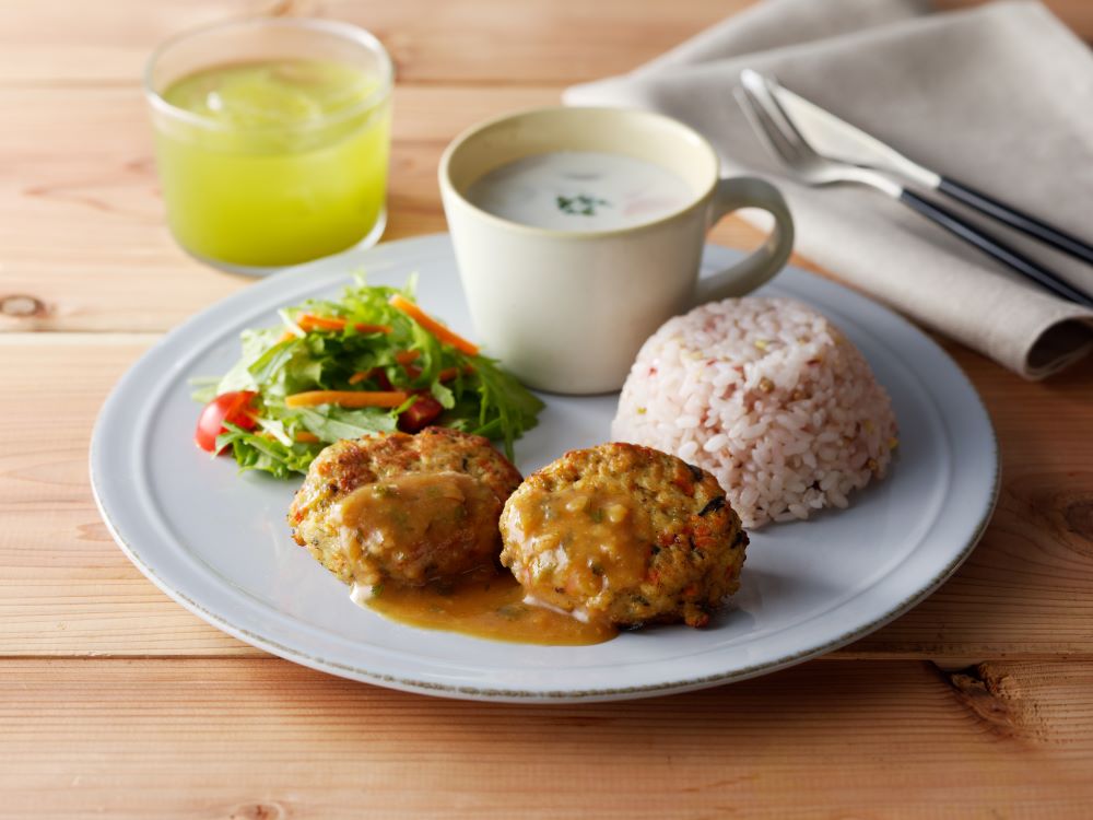【お中元】豆腐と地鶏のハンバーグ　特製梅味噌ソース（６個入）