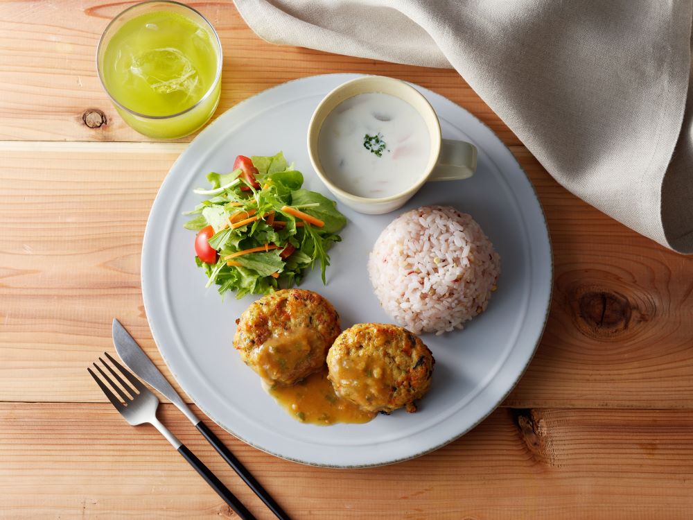 【お中元】豆腐と地鶏のハンバーグ　特製梅味噌ソース（６個入）