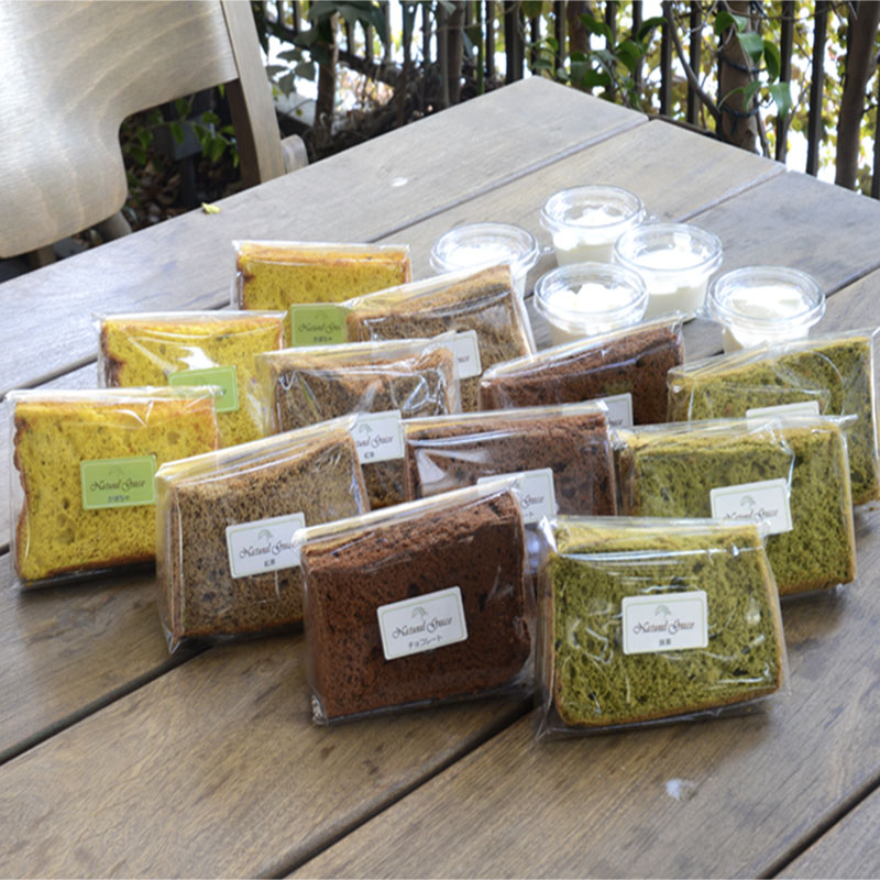 選べるケーキ６個セット　生クリーム付き