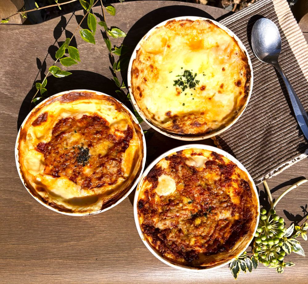 海老と帆立のドリア＆ラザニア＆国産チキンカレーセット