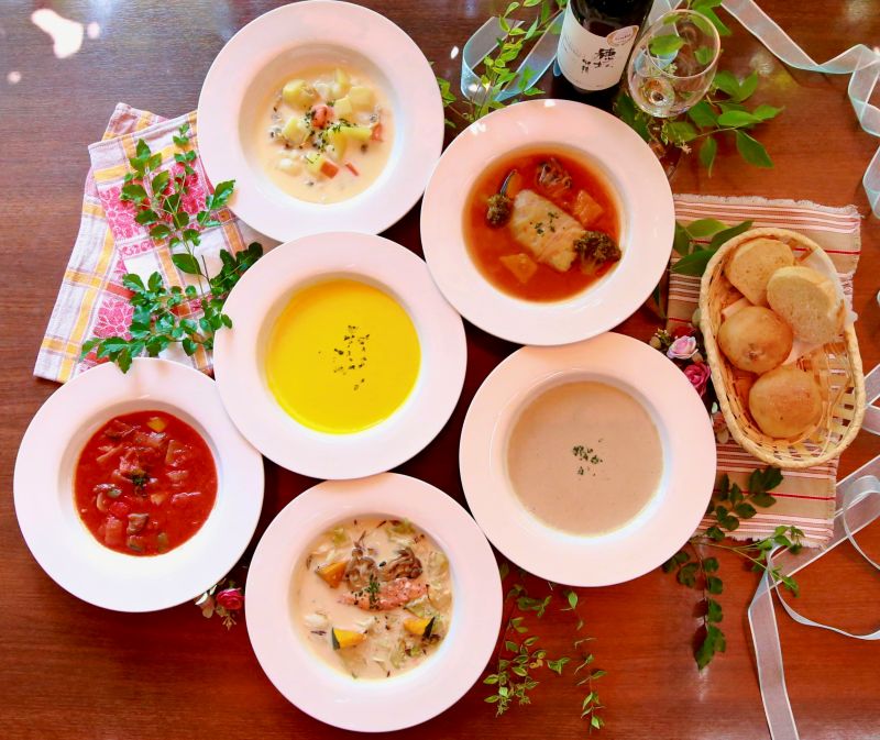 栄養満点の無添加洋風スープセット（６食入り）