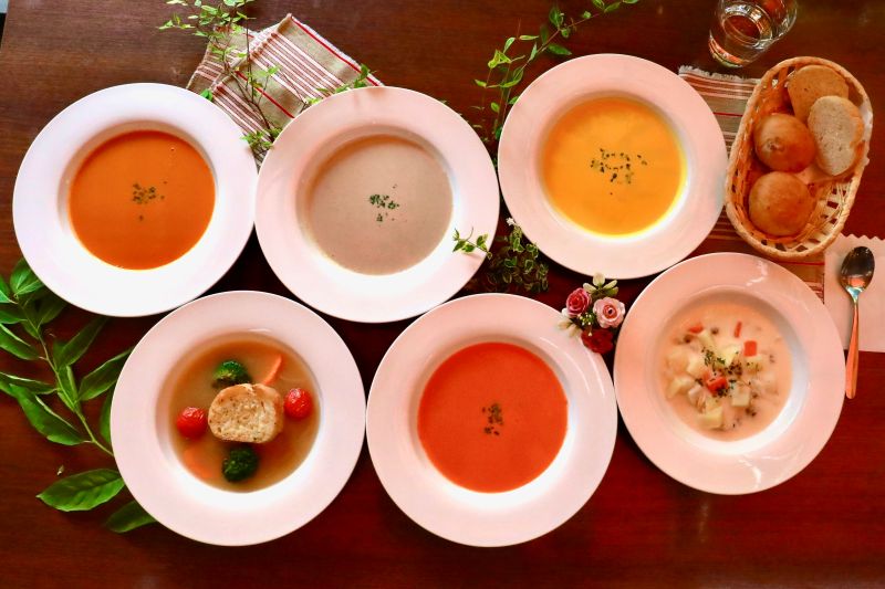 どんな方でも食べやすい無添加洋風スープセット(６食入り）