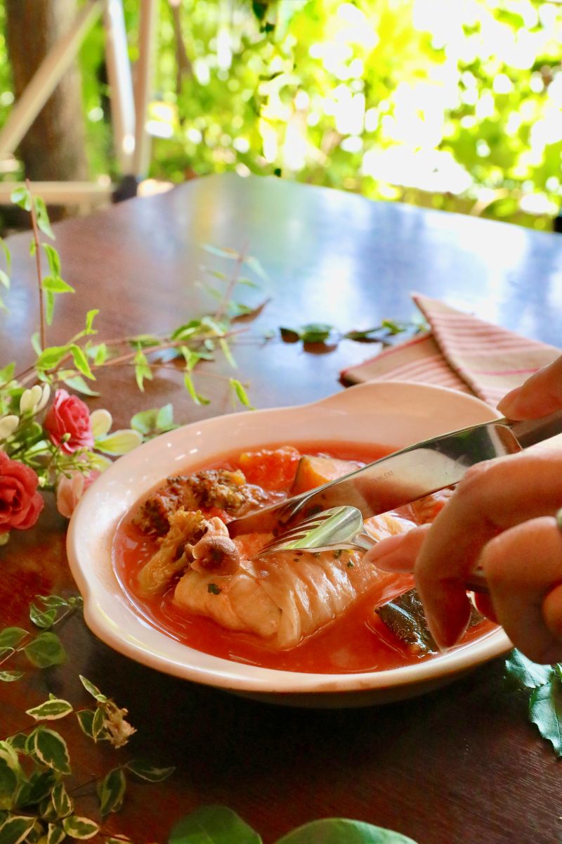 ナチュグレ風ロールキャベツスープ