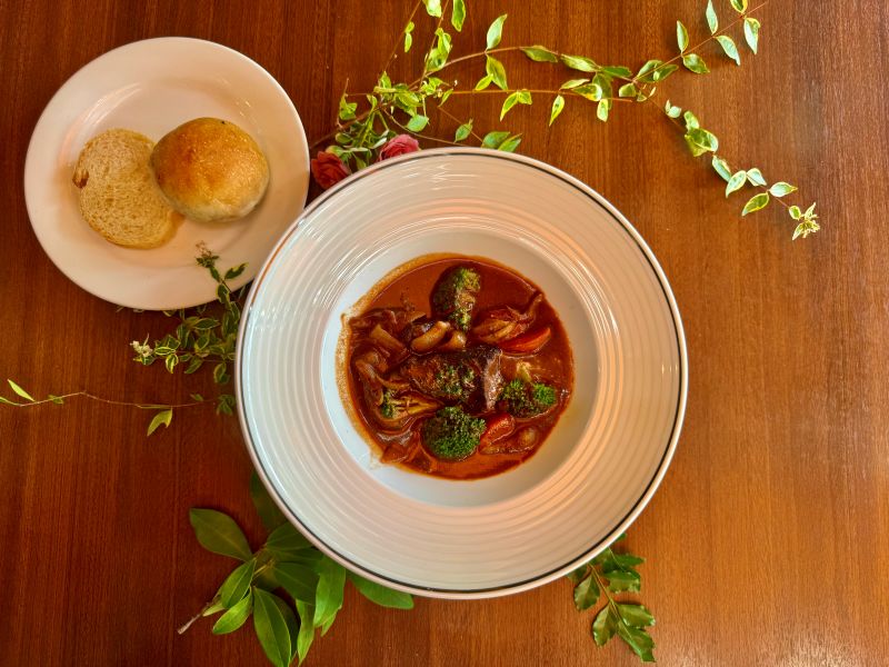 甲州牛のビーフシチュー