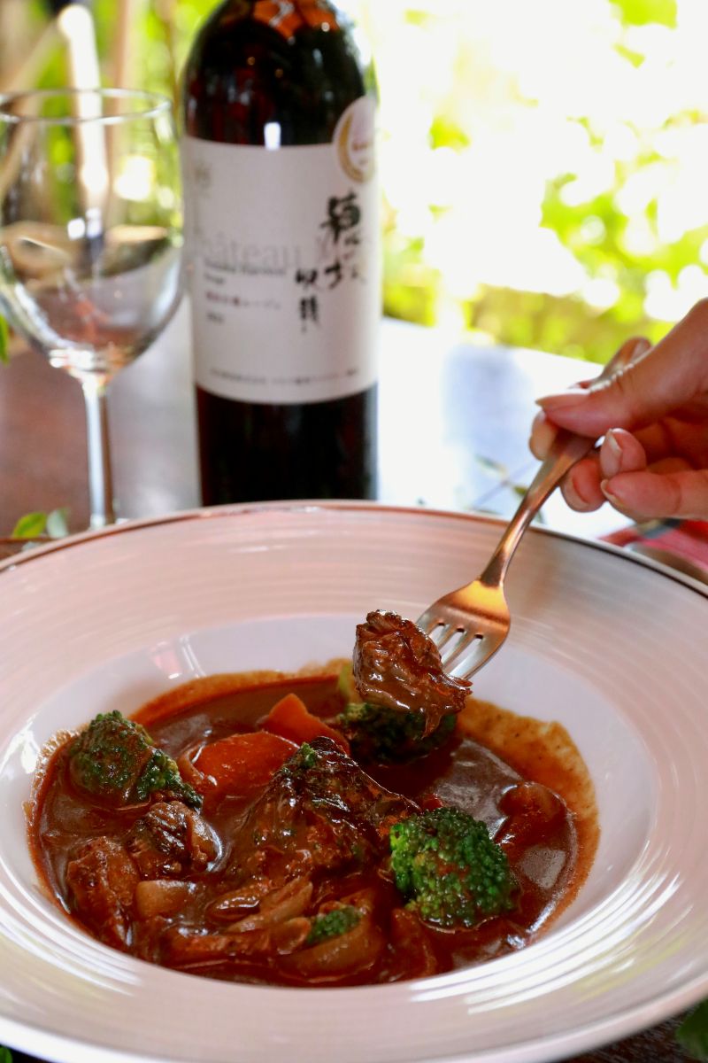 甲州牛のビーフシチュー