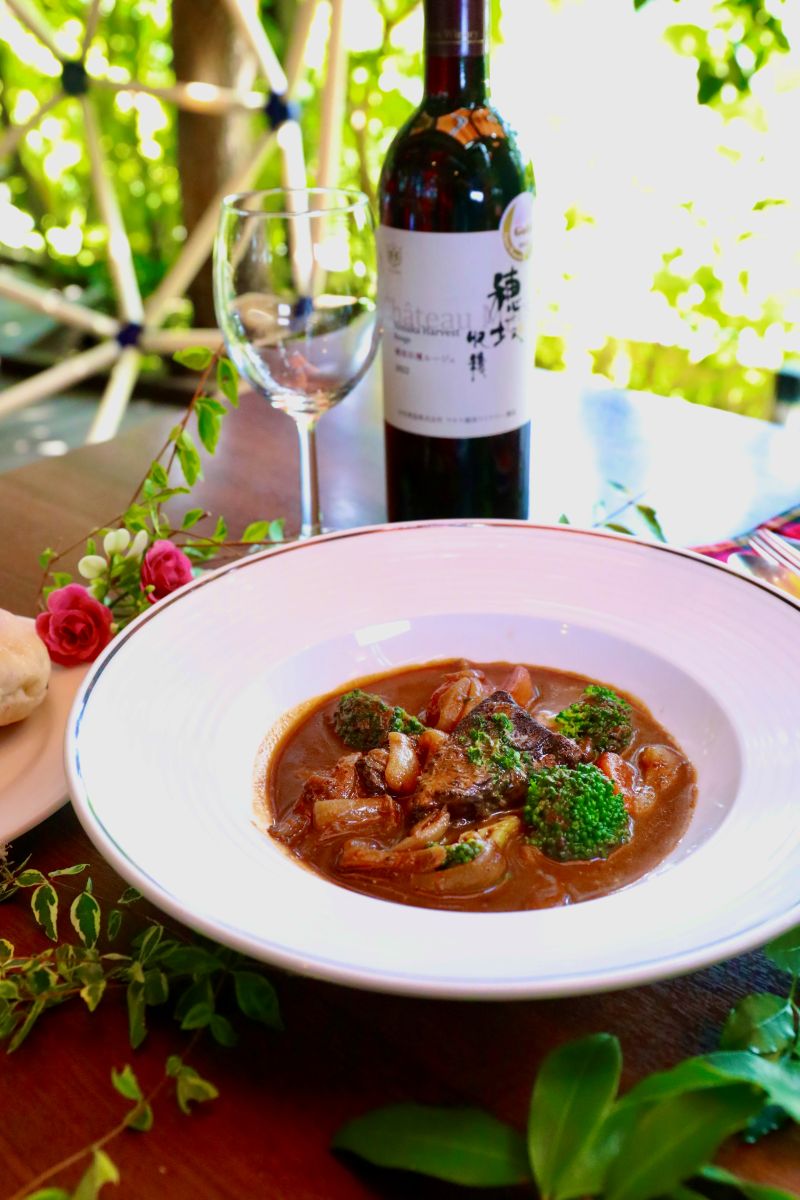 甲州牛のビーフシチュー