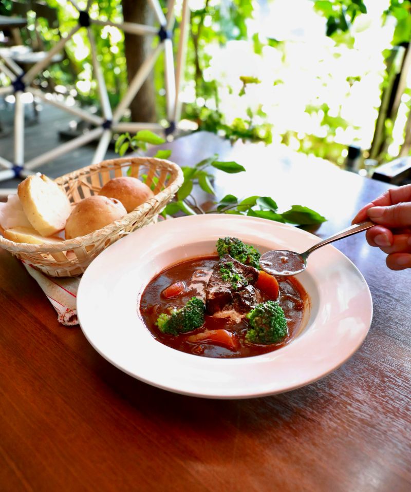 甲州牛のビーフシチュー