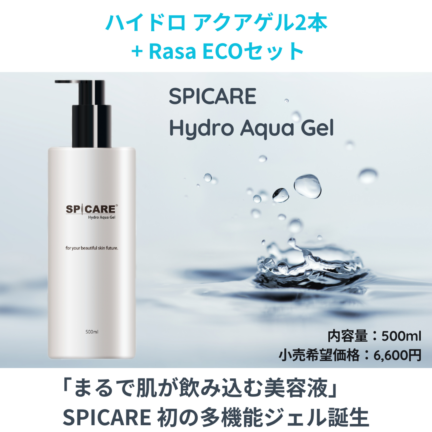 SPCARE Hydra Aqua Gel 500ml　2本セット 000000000887_yxMggul.png