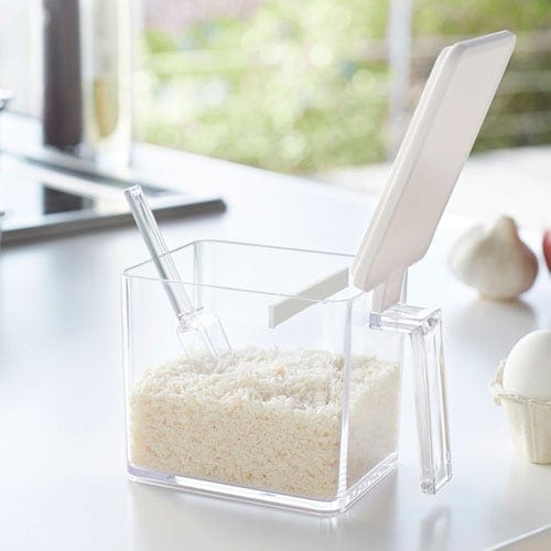 山崎実業 調味料ストッカー アクア AQUA L ホワイト 2889の通販