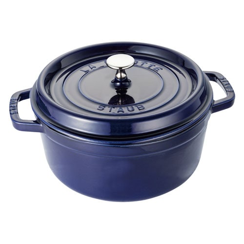 ストウブ staub ピコ ココット ラウンド 26cm グランブルー 40510-284