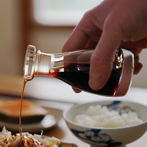 【速配】THE 醤油差し CLEAR 桐箱入り 80ml