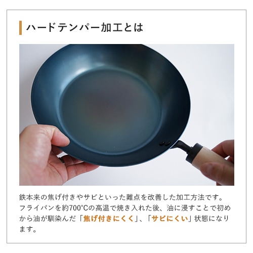 藤田金属 元気じゃない日の、フライパン 5/31 鉄フライパン26cm