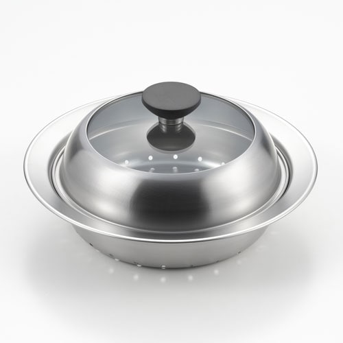 ヨシカワ 見える！お鍋用蒸し器 18~20cm用 YJ3625の通販【FLICKCART】