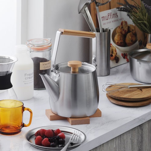 ヨシカワ aikata ステンレスケトル ☆北欧暮らしの道具店好きの方もぜひ！ アイカタ - 株式会社ヨシカワ ライフスタイル事業部株式会社