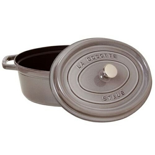 STAUB LA COCOTTE オーバルグレー 鍋27㎝