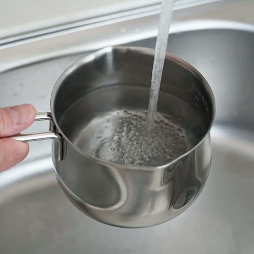 タケコシ 18-8 ステンレスミルクパン 800ml 目盛付の通販【FLICKCART】