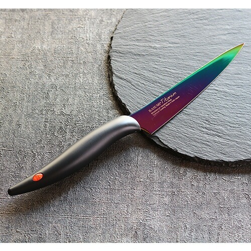 スミカマ KASUMI 霞包丁 チタニウム ペティナイフ 12cm オパールの通販