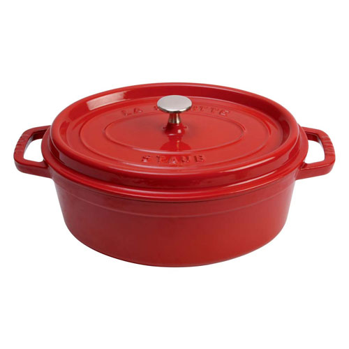ストウブ staub ピコ ココット オーバル 17cm チェリー 40511-498の