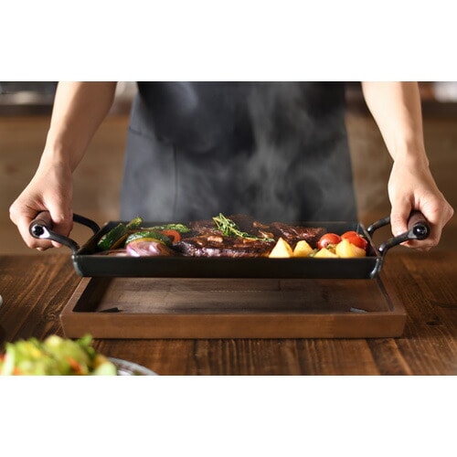 オークス 大人の鉄板 鉄板大 角蓋付き 日本製の通販【FLICKCART】