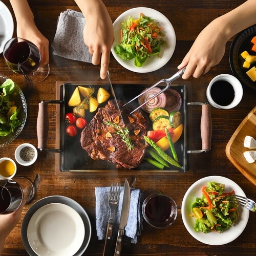 オークス 大人の鉄板 鉄板大 角蓋付き 日本製の通販【FLICKCART】